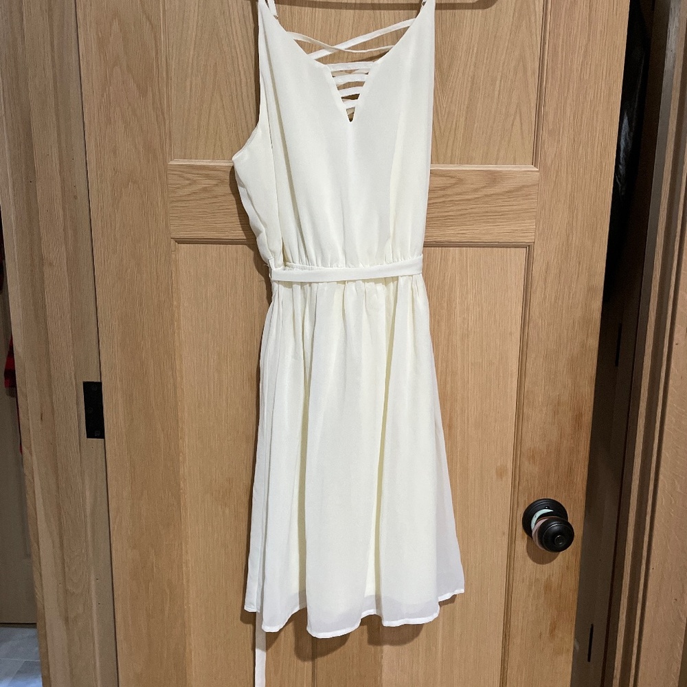 White dress